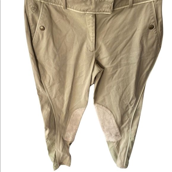 Women's Tan Riding Pants - Picture 1 of 6